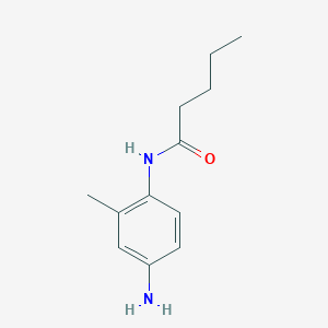 N-(4-amino-2-methylphenyl)pentanamide