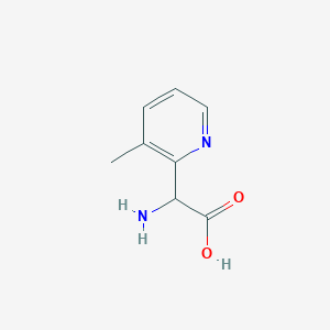 2-amino-2-(3-methylpyridin-2-yl)acetic Acid