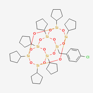 molecular formula C42H69ClO12Si8 B1622153 Pss-(4-(chloromethyl)phenyl))-heptacycl& CAS No. 307496-35-1