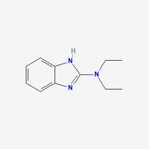 molecular formula C11H15N3 B1622154 N,N-Diethyl-1H-benzo[d]imidazol-2-amine CAS No. 91337-47-2
