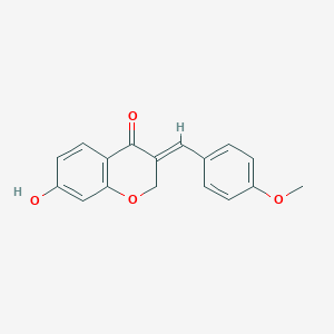 molecular formula C17H14O4 B162216 Bonducellin 