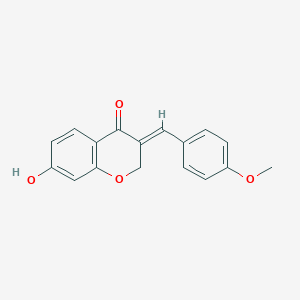 molecular formula C17H14O4 B162216 邦杜赛林 CAS No. 83162-84-9