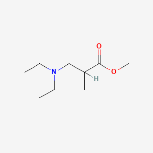 molecular formula C9H19NO2 B1622166 Methyl 3-(diethylamino)-2-methylpropanoate CAS No. 31084-16-9