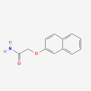 molecular formula C12H11NO2 B1622167 2-(2-Naphthyloxy)acetamide CAS No. 35368-77-5
