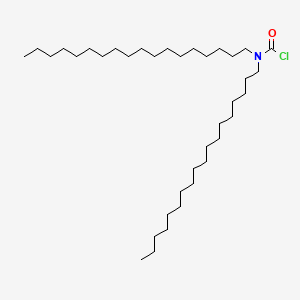 molecular formula C37H74ClNO B1622169 N,N-Dioctadecylcarbamoyl chloride CAS No. 41319-54-4
