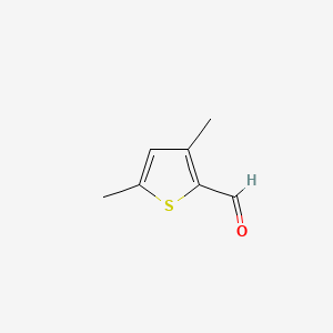 molecular formula C7H8OS B1622186 3,5-Dimethylthiophene-2-carbaldehyde CAS No. 85895-83-6