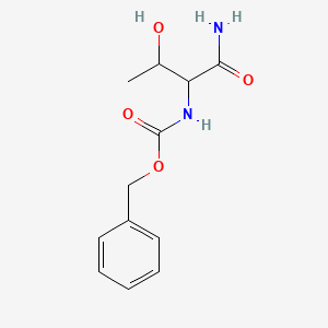 Benzyl [1-(aminocarbonyl)-2-hydroxypropyl]carbamate