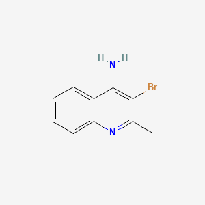 4-Amino-3-bromo-2-methylquinoline