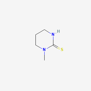 molecular formula C5H10N2S B1622201 1-methyl-1,3-diazinane-2-thione CAS No. 24421-05-4