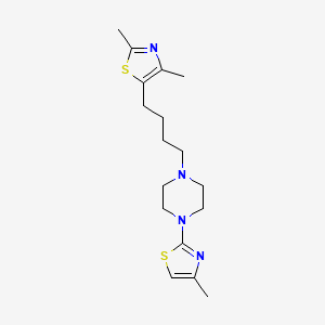 molecular formula C17H26N4S2 B1622210 Peratizole CAS No. 29952-13-4