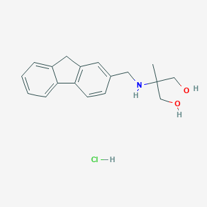 1,3-Propanediol, 2-((9H-fluoren-2-ylmethyl)amino)-2-methyl-, hydrochloride