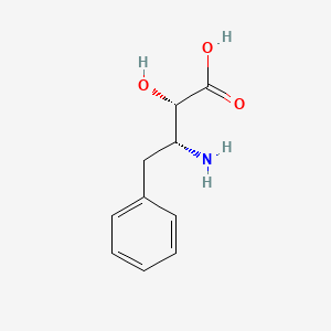 molecular formula C10H13NO3 B1622222 (2S,3R)-3-amino-2-hydroxy-4-phenylbutanoic acid CAS No. 76647-67-1