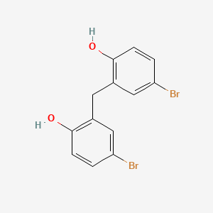 molecular formula C13H10Br2O2 B1622223 Phenol, 2,2'-methylenebis(4-bromo- CAS No. 78563-03-8