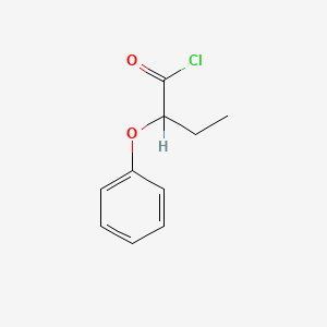 molecular formula C10H11ClO2 B1622232 2-Phenoxybutyryl chloride CAS No. 41717-60-6
