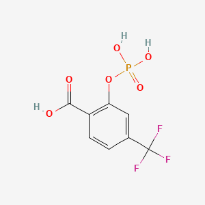 molecular formula C8H6F3O6P B1622234 Flufosal CAS No. 65708-37-4