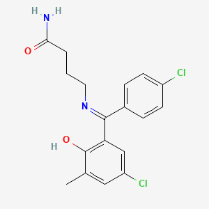 molecular formula C18H18Cl2N2O2 B1622238 Tolgabide CAS No. 86914-11-6