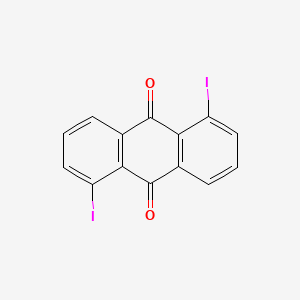 molecular formula C14H6I2O2 B1622240 1,5-diiodoanthracene-9,10-dione CAS No. 3311-73-7