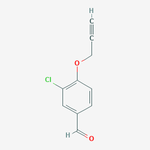3-Chloro-4-(prop-2-yn-1-yloxy)benzaldehyde