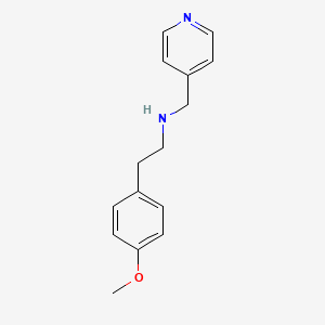 2-(4-methoxyphenyl)-N-(pyridin-4-ylmethyl)ethanamine