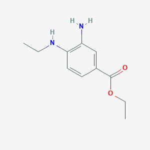 molecular formula C11H16N2O2 B1622251 Ethyl 3-amino-4-(ethylamino)benzoate CAS No. 202131-30-4