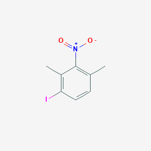 molecular formula C8H8INO2 B1622253 1-Iodo-2,4-dimethyl-3-nitrobenzene CAS No. 56404-21-8