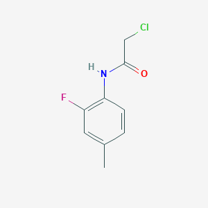2-chloro-N-(2-fluoro-4-methylphenyl)acetamide