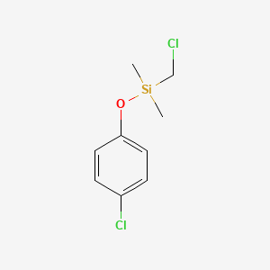 Chloromethyl(4-chlorophenoxy)dimethylsilane