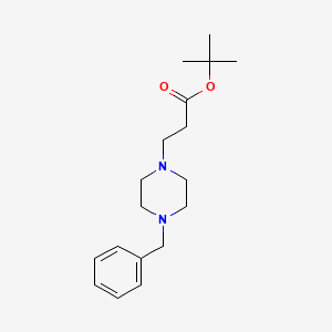 Tert-butyl 3-(4-benzylpiperazin-1-yl)propanoate