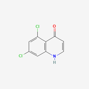 molecular formula C9H5Cl2NO B1622274 5,7-Dichloro-4-hydroxyquinoline CAS No. 21873-52-9