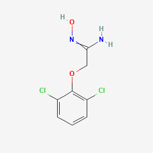 2-(2,6-dichlorophenoxy)-N'-hydroxyethanimidamide