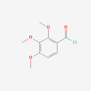 molecular formula C10H11ClO4 B1622290 2,3,4-Trimethoxybenzoyl chloride CAS No. 7169-07-5