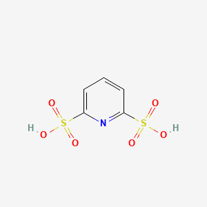 molecular formula C5H5NO6S2 B1622296 Pyridine-2,6-disulfonic Acid CAS No. 89949-06-4