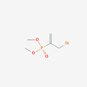 molecular formula C5H10BrO3P B1622307 3-Bromo-2-dimethoxyphosphorylprop-1-ene CAS No. 84308-48-5