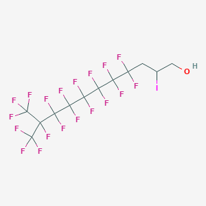 molecular formula C12H6F19IO B1622320 3-(Perfluoro-7-methyloctyl)-2-iodopropanol CAS No. 65726-35-4