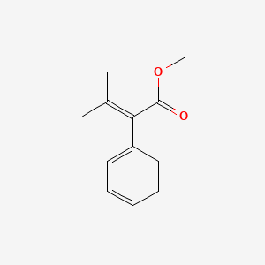 molecular formula C12H14O2 B1622332 Methyl 3-methyl-2-phenylbut-2-enoate CAS No. 33131-36-1