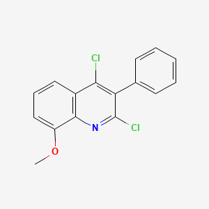 2,4-Dichloro-8-methoxy-3-phenylquinoline