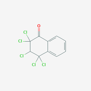 2,2,3,4,4-Pentachloro-1,2,3,4-tetrahydronaphthalen-1-one