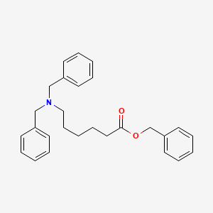 molecular formula C27H31NO2 B1622345 Benzyl 6-(dibenzylamino)hexanoate CAS No. 302333-21-7