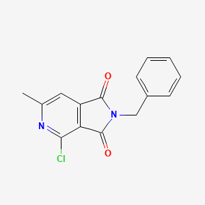 molecular formula C15H11ClN2O2 B1622350 2-benzyl-4-chloro-6-methyl-2,3-dihydro-1H-pyrrolo[3,4-c]pyridine-1,3-dione CAS No. 261363-75-1
