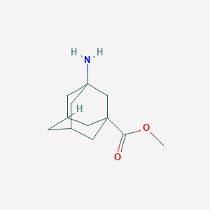 molecular formula C12H19NO2 B1622360 Methyl 3-aminoadamantane-1-carboxylate CAS No. 80103-18-0