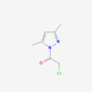 molecular formula C7H9ClN2O B1622366 2-Chloro-1-(3,5-dimethyl-pyrazol-1-yl)-ethanone CAS No. 36140-55-3