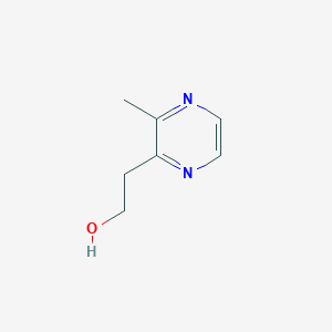 molecular formula C7H10N2O B1622372 2-(3-Methylpyrazin-2-yl)ethanol CAS No. 61892-92-0