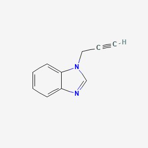 molecular formula C10H8N2 B1622385 1-(Prop-2-yn-1-yl)-1H-benzo[d]imidazole CAS No. 42076-28-8