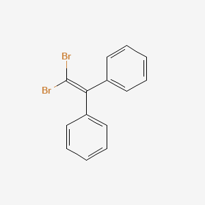 molecular formula C14H10Br2 B1622399 1,1-Dibromo-2,2-diphenylethylene CAS No. 2592-73-6