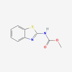 molecular formula C9H8N2O2S B1622408 methyl N-(1,3-benzothiazol-2-yl)carbamate CAS No. 28953-24-4