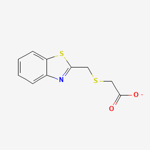 [(1,3-Benzothiazol-2-ylmethyl)thio]acetic acid