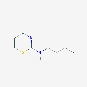molecular formula C8H16N2S B1622414 N-butyl-5,6-dihydro-4H-1,3-thiazin-2-amine CAS No. 13677-17-3