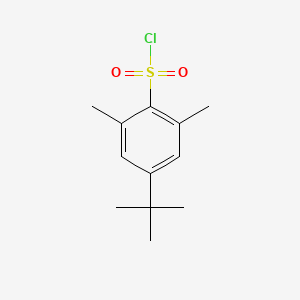 4-Tert-butyl-2,6-dimethylbenzenesulfonyl chloride