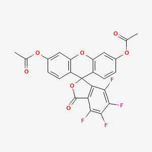 (6'-Acetyloxy-4,5,6,7-tetrafluoro-3-oxospiro[2-benzofuran-1,9'-xanthene]-3'-yl) acetate