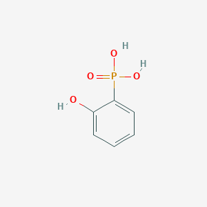 molecular formula C6H7O4P B1622452 (2-Hydroxyphenyl)phosphonic acid CAS No. 53104-46-4